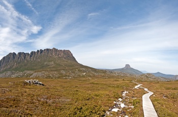 Cradle Mountain i St Clair National Park, vandring - Tasmanien