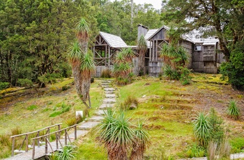 Cradle Mountain i St Clair National Park, Weindorfer hytte - Tasmanien