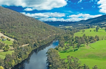 Huon Valley tæt på Hobart i Tasmanien