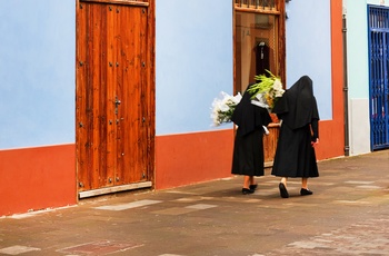 Stemning i San Cristobal de la Laguna, Tenerife, de kanariske Øer, Spain.