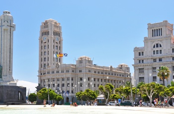 Den Spanske Plads i Santa Cruz på Tenerife, Spanien