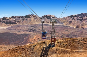 Kabelbane til vulkanen Teide på Tenerife