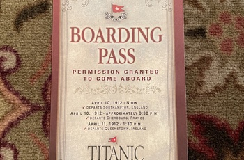 Titanic museet i Pigeon Forge – Tennessee