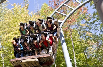 Vilde rutsjebaner i Dollywood, Tennessee