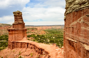 The Lighthouse i Palo Duro Canyon State Park i Texas, USA