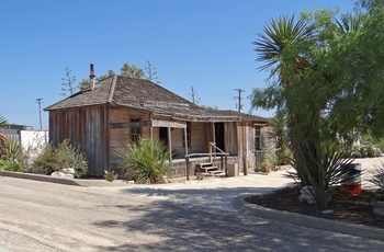 Roy Bean museum i Langtry i sydvest Texas, USA