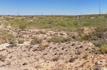 Odessa Meteor Crater, meteorkrater uden for Odessa i Texas, USA