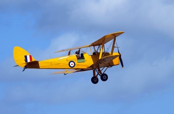 Flyet Tiger Moth - klassisk dobbeltfækker