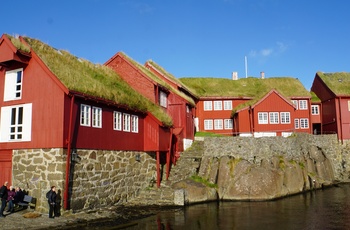 Den gamle bydel Tinganes i Tórshavn, Færøerne