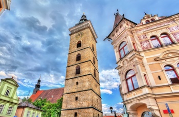 Black Tower i byen České Budějovice - Tjekkiet