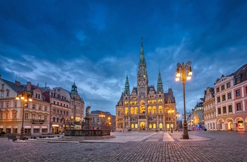 Liberec Rådhus i Tjekkiet