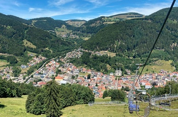 Byen Todtnau i Schwarzwald