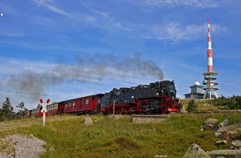 Harzer Schmalspurbahn på Brocken