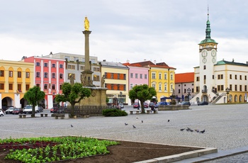 Torget i Kromeriz by