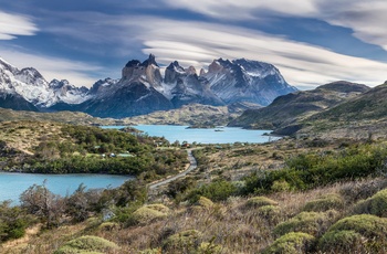 Vej mod Torres Del Pain National Park - Patagonien, Chile