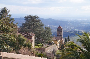 Collodi, middelalderby i Toscana, Italien