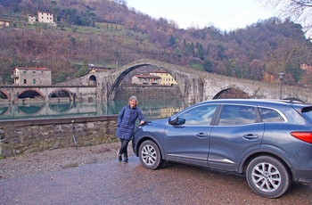 Ponte della Maddalena, Djævlebroen nord for Lucca