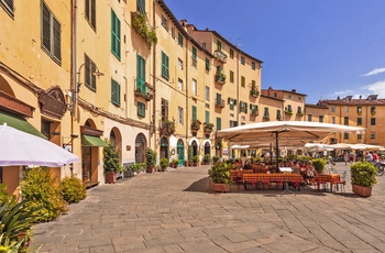 Det ovale torv i Lucca