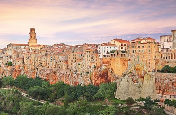 Pitigliano i Toscana