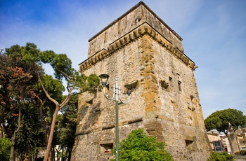 Fæstningstårnet Mathilde Tower i Viareggio, Toscana