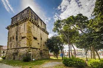 Fæstningstårnet Mathilde Tower i Viareggio, Toscana