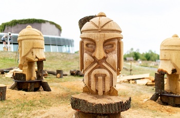 Træudskæring ved Midgard Vikingsenter