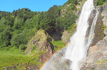 Vandfladet, Cascata di Parcines, Trentino-Sydtyrol, Italien