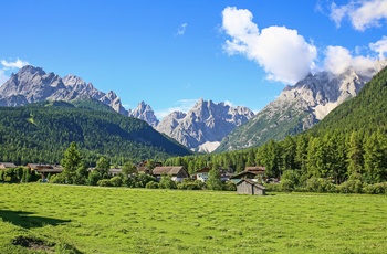 Val Pusteria - dal i Alperne i Trentino-Sydtyrol, Italien