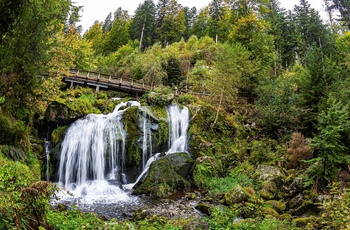 Triberg vandfaldene i Schwarzwald
