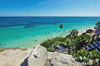 Strand i Tulum på Yucatán-halvøen i Mexico - Foto: Damon On Road, Unsplash