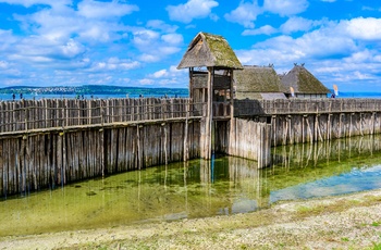 Pælehuse ved Uhldingen, Bodensee i Sydtyskland