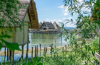 Pælehuse ved Uhldingen, Bodensee i Sydtyskland