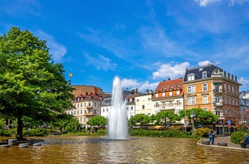 Augusta torv i Baden-Baden, Sydtyskland