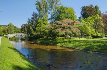 Parken Lichtentaler i Baden-Baden, Sydtyskland