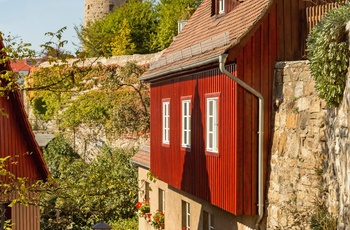 Stemning i Bautzen gamle bydel - sorbernes hovedstad i Tyskland