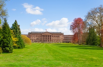 Bergpark Wilhelmshöhe og slot i Kassel, Midttyskland