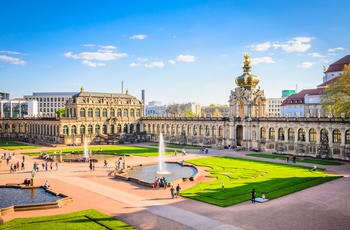 Zwinger paladset i Dresden, Tyskland