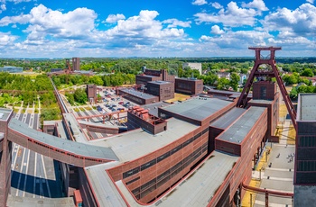 Zollverein - tidligere enormt industriområde i Essen, Tyskland