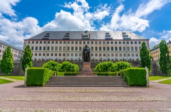 Friedstein slottet i Gotha, Thüringen i Tyskland