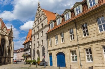 Middelalderbyen Braunschweig i Harzen, Tyskland