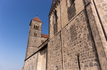 Stiftskirche St. Servatii i Quedlinburg, Harzen i Tyskland