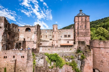 Schloss Heidelberg slot i Tyskland