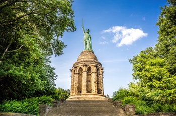 Monumentet Hermannsdenkmal i Tyskland