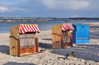 Stranden i Kiel, Tyskland