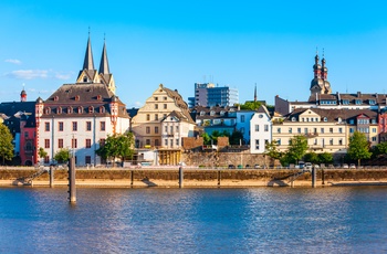 Koblenz og floden Rhinen, Midttyskland