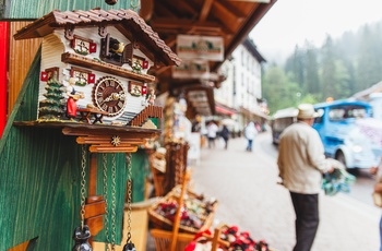 Butik med kukur i Schwarzwald, Sydtyskland