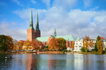 Lübecks gamle bydel og domkirken, Nordtyskland