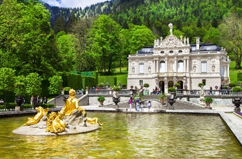 Linderhof slot i Sydtyskland