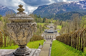 Linderhof slot i Sydtyskland