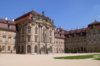 Slottet Weißenstein i Pommersfelden, Tyskland